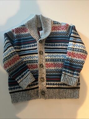 Tea Collection Button Down Chunky Cardigan